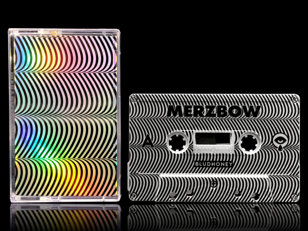 Cassette collector de l’album Demon Pulse de Merzbow (Bludhoney Records, 2018).