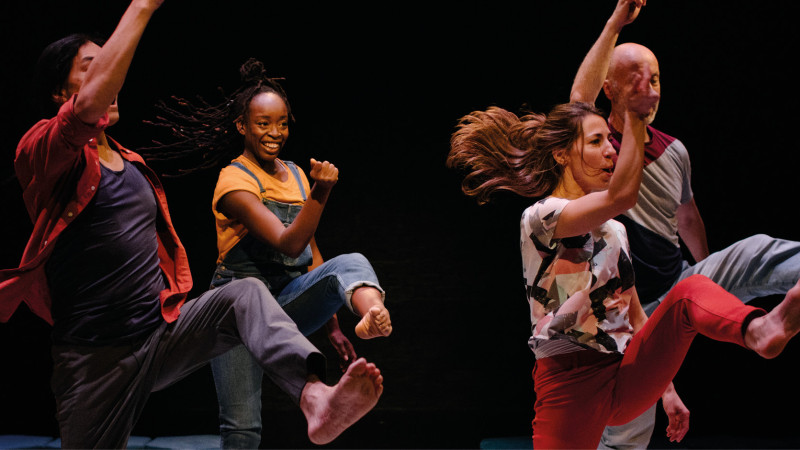 We touch, we play, we dance